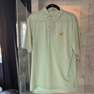 Masters Green Polo Shirt Peter Millar